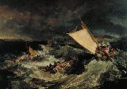 Joseph Mallord William Turner The Shipwreck (mk31) oil on canvas
